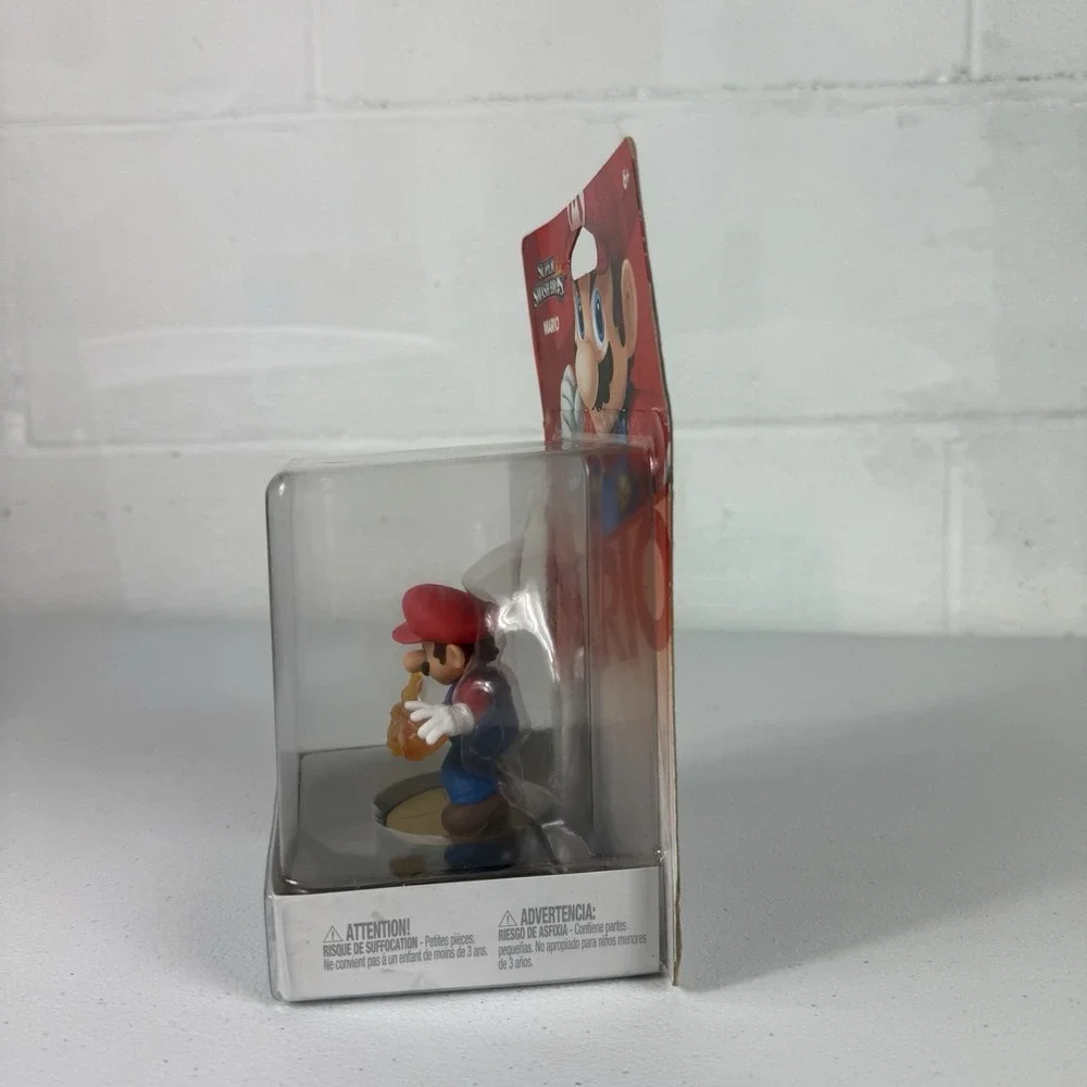 NIB 2014 MARIO STATUE FIGURE SUPER SMASH BROS AMIIBO NINTENDO WII U SWITCH 3DS